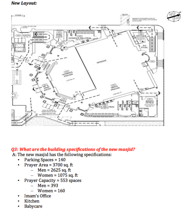 Evergreen Mosque New Layout
